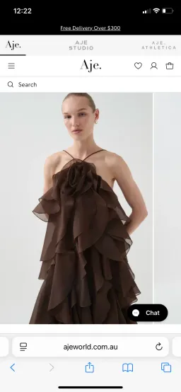 AJE Pandorea layered maxi dress for rent on The Volte - image 3