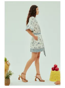 Alemais Casa Mini Dress - size 10 for rent on The Volte - image 3