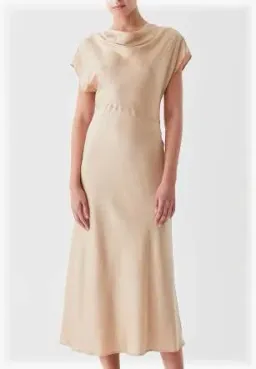 Morrison Violet Dress in Birch, size 3 (AU 12) for rent on The Volte - image 1