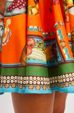 Alemais Rocco Mini Sundress Orange Size 10 for rent on The Volte - image 4