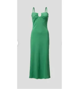 Viktoria & Woods Speakeasy Midi Dress in Galactic Green Size 2 / AU 10 for rent on The Volte - image 4