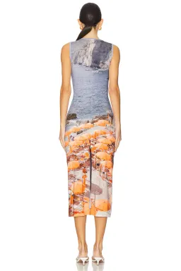 Roame | Theodore Dress in Zest for rent on The Volte - image 2