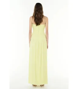 Manning Cartell Royal Debut Maxi Dress in Lemon Yellow Size AU 12  for rent on The Volte - image 6