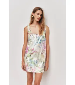 Aje Dahlia Mini Dress Lavandula Size 10 for rent on The Volte - image 2