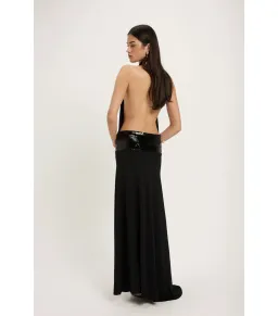 Ance Gria Adele Maxi Gown Black Size AU 6 for rent on The Volte - image 2