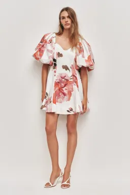 AJE Moderna Mini Dress Size 10 Rosa bold ivory for rent on The Volte - image 3