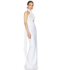 Helsa The Amber Maxi Dress White Size S / AU 8 for rent on The Volte - image 2