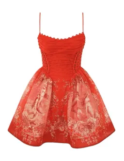 Zimmermann Rebellion Beaded Mini Dress Size 0 for rent on The Volte - image 2