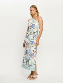 Kivari Azure Midi Dress Size 12  for rent on The Volte - image 1