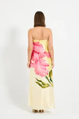 Pasduchas Amelie Column Maxi Dress Floral Size AU 10  for rent on The Volte - image 3