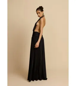 Arcina Ori Santina Maxi Dress Black Size 8 for rent on The Volte - image 3