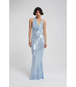 Rat & Boa Anais Maxi Dress in Cornflower Blue Size 8 for rent on The Volte - image 1