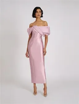 Eliya The Label ANNIKA DRESS Mauve Size 8 for rent on The Volte - image 1