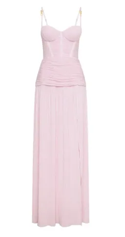 Manning Cartell Double Time Pleat Maxi Dress Hydrangea Size 6 for rent on The Volte - image 4