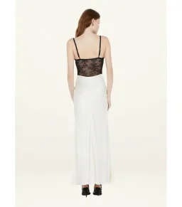 Bec & Bridge Tereza Keyhole Maxi Dress Ivory/Black Size AU 8 for rent on The Volte - image 3