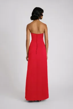 ELIYA THE LABEL Deanna Gown | Red Size XS for rent on The Volte - image 2