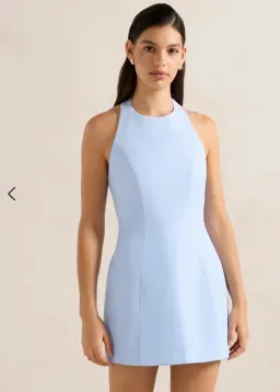 Corinna Halter Mini Dress for rent on The Volte - image 1