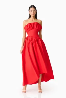 Elliatt Laurel Gown Dress Red Size 12 / L for rent on The Volte - image 5