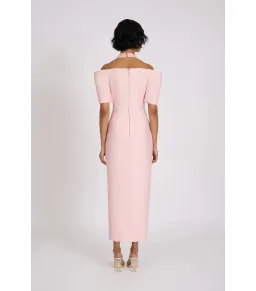 Eliya The Label Solara Dress Pink Size 8  for rent on The Volte - image 3