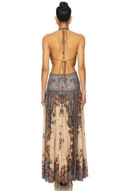 Zimmermann Ascension Plunge Halter Maxi Dress for rent on The Volte - image 4