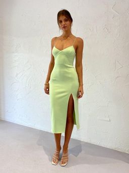 BEC & BRIDGE Clover Midi Dress Apple size 6  for rent on The Volte - image 1