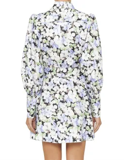 Zimmermann Ninety Six Shirt Dress Pansy prints Size 0 AU8 US 4 IT 40 FR 36 for rent on The Volte - image 2