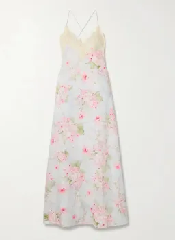 ZIMMERMANN Halliday floral-print maxi dress for rent on The Volte - image 2