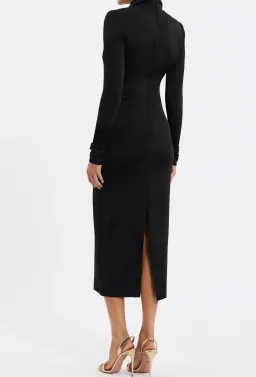 REBECCA VALLANCE ERIN LONG SLEEVE MIDI DRESS SIZE 8 for rent on The Volte - image 2