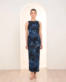 Pilgrim Kiev Mesh Maxi Dress in Multi for rent on The Volte - image 3