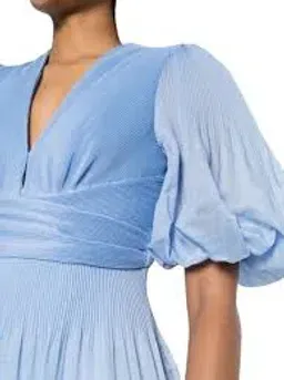 Zimmerman Pleated Midi Dress - Jacaranda for rent on The Volte - image 5