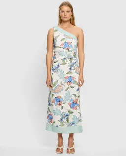 KIVARI - Azure midi dress for rent on The Volte - image 1