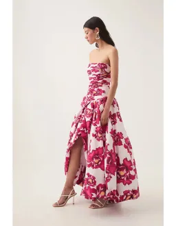 Aje Behold Maxi Dress in Boldly Blooming Size 12 for rent on The Volte - image 4