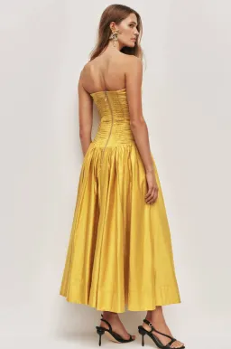 AJE Marigold Midi Dress Sz 8 for rent on The Volte - image 4