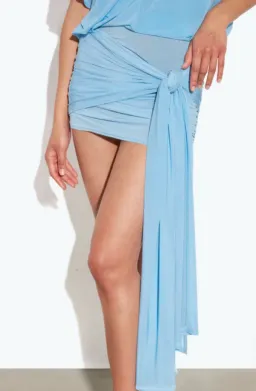 RAT & BOA Freja Mini Dress - Blue Size XS Fits AU 6 for rent on The Volte - image 3