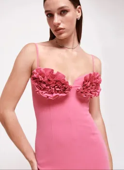 Rachel Gilbert Margot Mini Dress Pink Size 4/AU14 for rent on The Volte - image 4