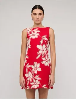 Staple The Label ELARA MINI DRESS Red Size 16 for rent on The Volte - image 2