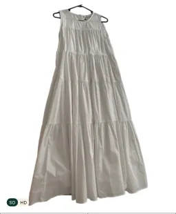 Dissh April Poplin Tier Midi Dress Size 6 for rent on The Volte - image 2