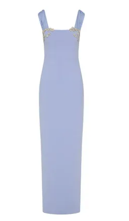 Rachel Gilbert malia gown Blue Size 1 for rent on The Volte - image 1