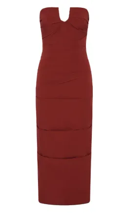 Rachel Gilbert freda dress Wine Size 0 for rent on The Volte - image 1