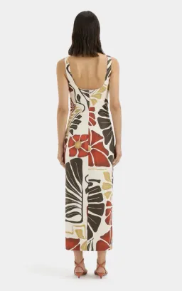 Sir the Label Julietta Balconette Midi Dress Size 3 for rent on The Volte - image 2