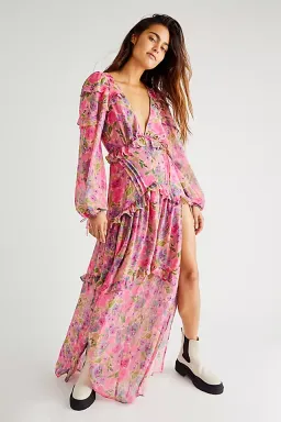 For Love and Lemons Annie Maxi Dress Size Small  for rent on The Volte - image 4
