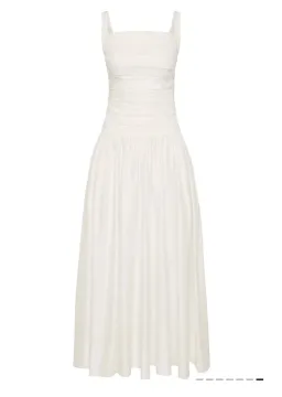 Aje Star Midi dress white size 4 for rent on The Volte - image 3