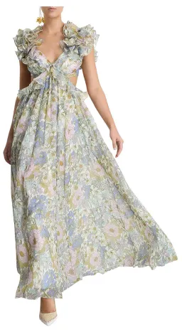 zimmermann super eight ruffle gown for rent on The Volte - image 1