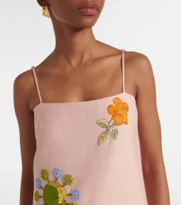 ALEMAIS Exclusive Hazel Printed Maxi Dress Pink Size 10 for rent on The Volte - image 2