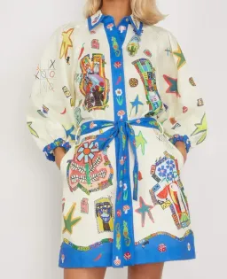 ALÉMAIS PLAYERS MINI DRESS 12 for rent on The Volte - image 1