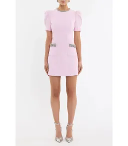 Rebecca Vallance Nemy Mini Dress Pink Size AU 8 for rent on The Volte - image 1