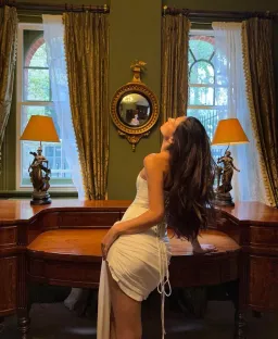 Cherie Attire Giselle mini dress for rent on The Volte - image 3