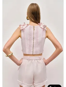 Aje Camille Flower Top size 10 for rent on The Volte - image 3