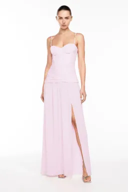 Manning Cartell Double Time Pleat Maxi / Pink / Size 10 for rent on The Volte - image 2