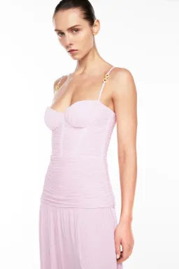 Manning Cartell Double Time Pleat Maxi / Pink / Size 10 for rent on The Volte - image 4